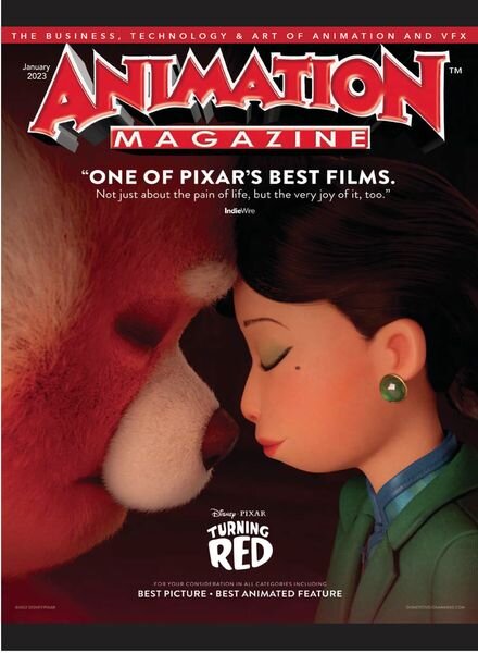 Animation Magazine – January 2023 Cover