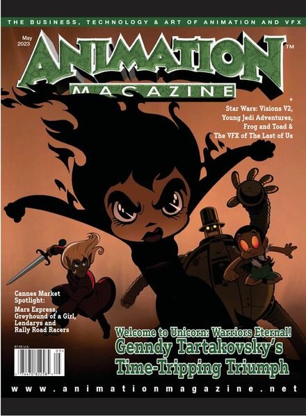 Animation Magazine – May 2023 Cover