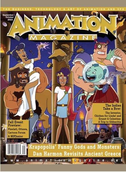 Animation Magazine – September-October 2023 Cover