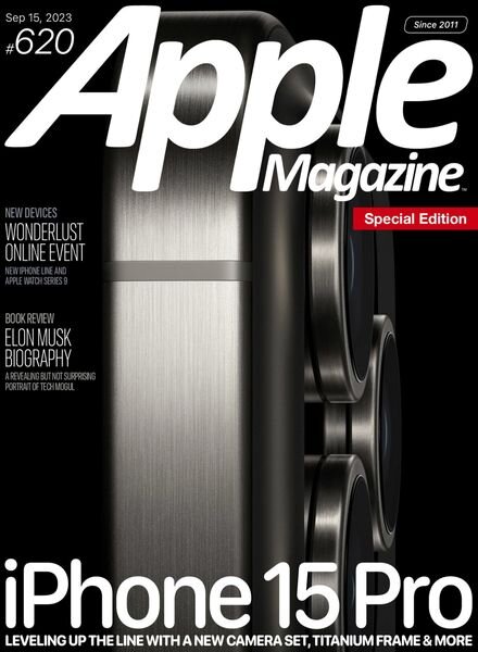 AppleMagazine – Issue 620 – September 15 2023 Cover