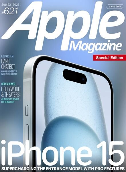 AppleMagazine – Issue 621 – September 22 2023 Cover