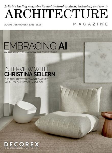 Architecture Magazine – August-September 2023 Cover