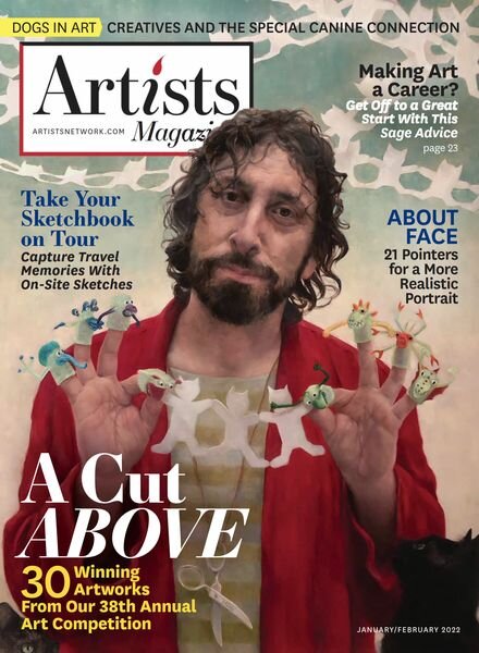 Artists Magazine – January-February 2022 Cover