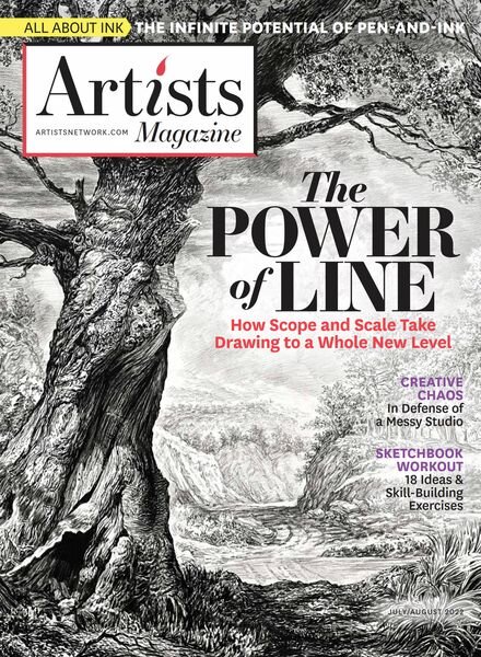 Artists Magazine – July-August 2022 Cover