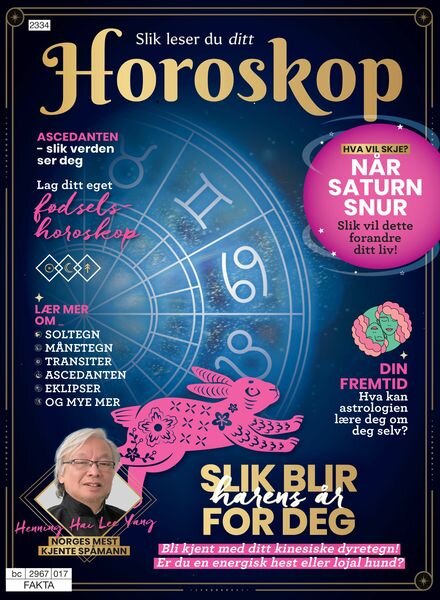Astrologi Norge – 25 August 2023 Cover