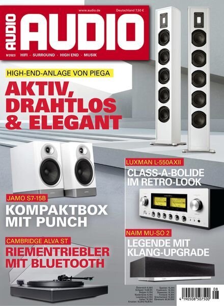 Audio – August 2023 Cover