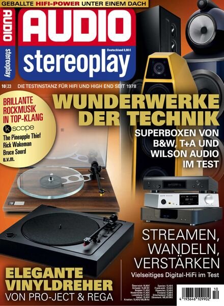Audio Stereoplay – Oktober 2023 Cover