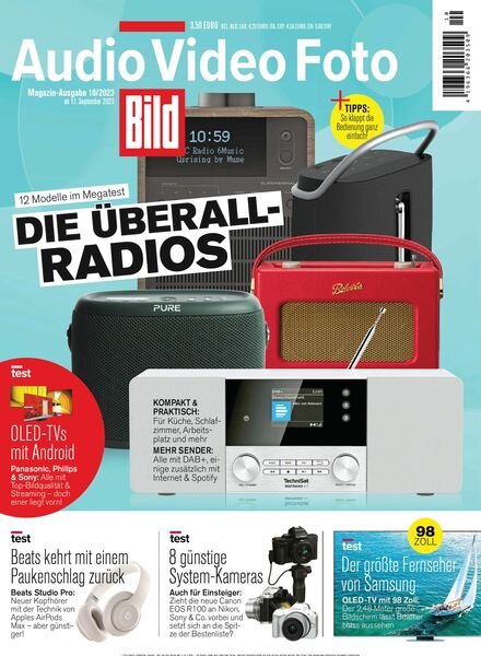 Audio Video Foto Bild – Oktober 2023 Cover