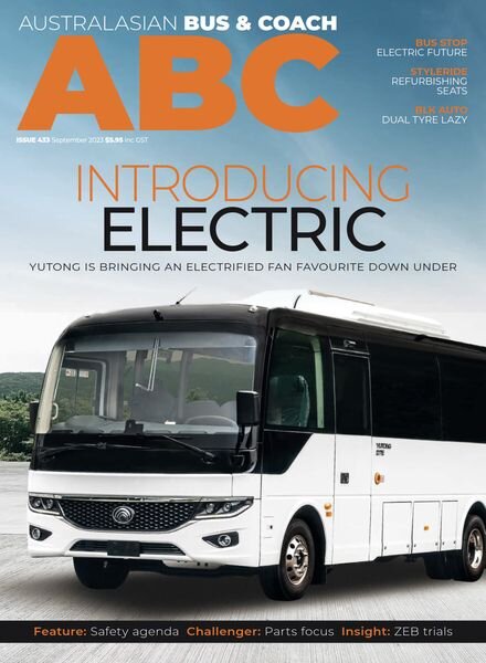 Australasian Bus & Coach – Issue 433 – September 2023 Cover