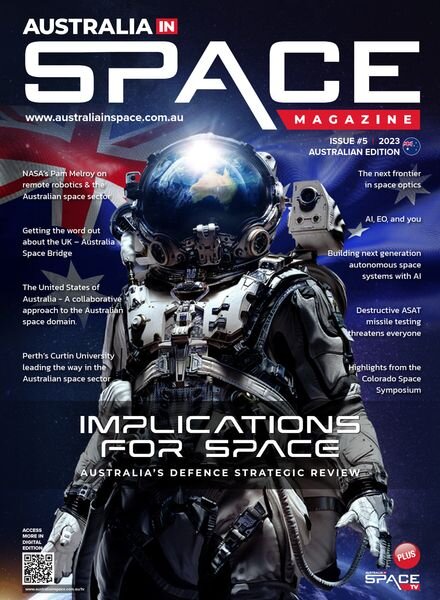 Australia in Space Magazine – Issue 5 2023 Australian Edition Cover