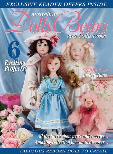 Australian Dolls Bears & Collectables – Issue 4 – September 2023 Cover