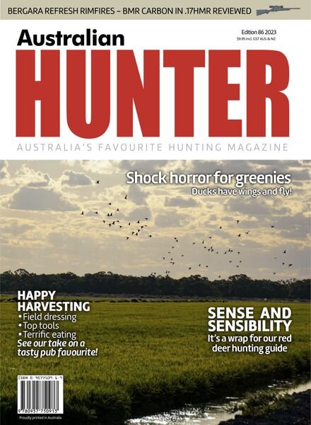 Australian Hunter – Edition 86 – September 2023 Cover