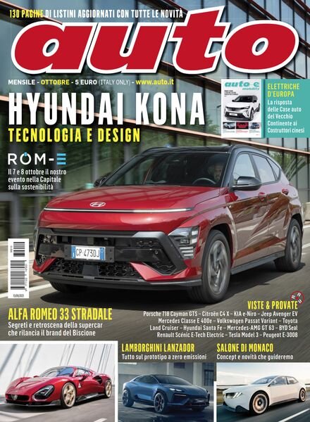 Auto – Ottobre 2023 Cover