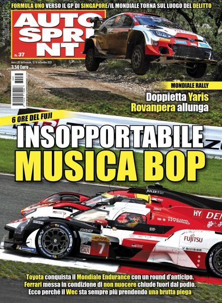 Auto Sprint – 12 Settembre 2023 Cover