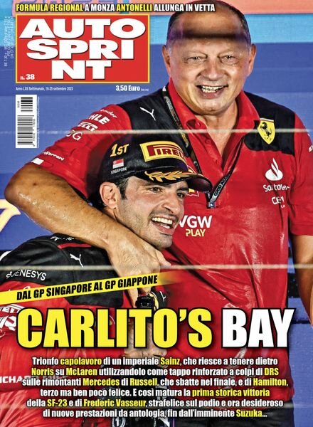 Auto Sprint – 19 Settembre 2023 Cover