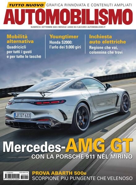 Automobilismo – Settembre 2023 Cover