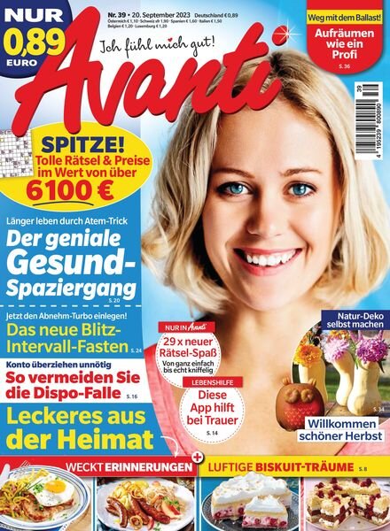 Avanti – 20 September 2023 Cover