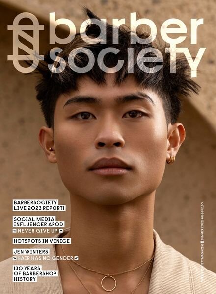BarberSociety Magazine – Summer 2023 Cover