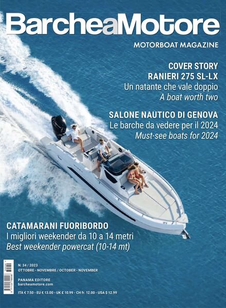 Barche a Motore – Ottobre-Novembre 2023 Cover