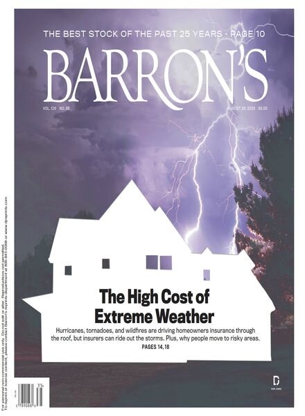Barron’s – August 28 2023 Cover