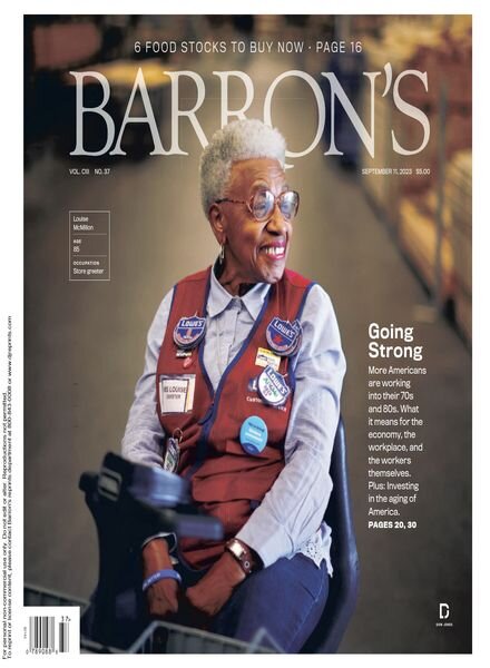 Barron’s – September 11 2023 Cover