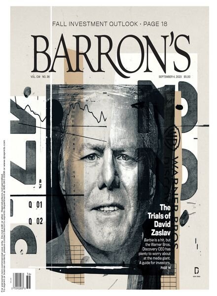 Barron’s – September 4 2023 Cover