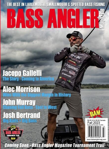 Bass Angler Magazine – Fall 2023 Cover