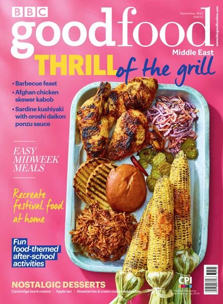 BBC Good Food Middle East – September 2023 Cover