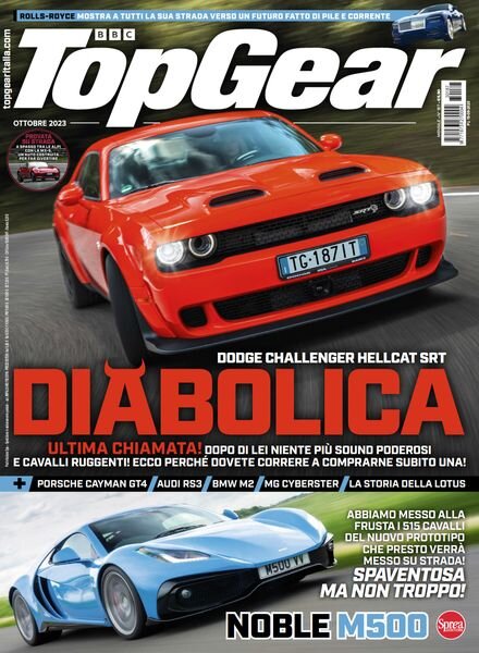 BBC Top Gear Italia – Ottobre 2023 Cover