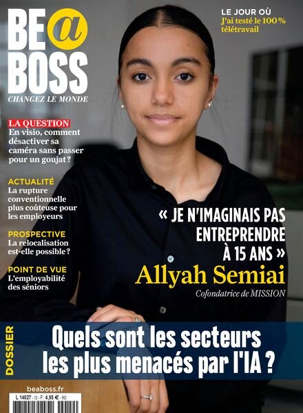 Be a Boss – Septembre 2023 Cover