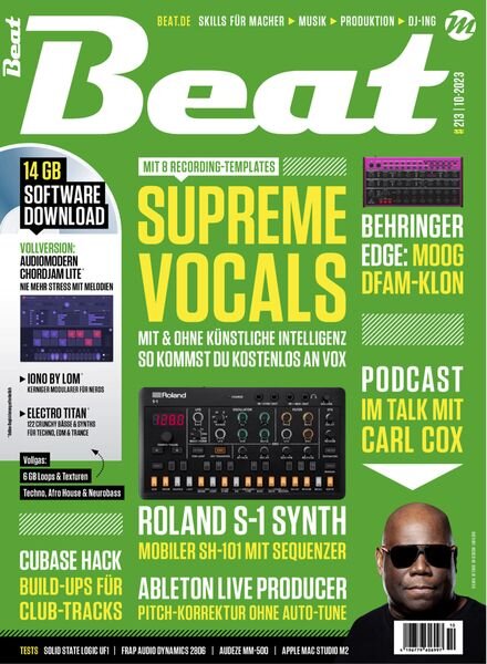 Beat – Oktober 2023 Cover