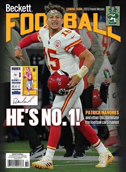 Beckett Football – October 2023 Cover