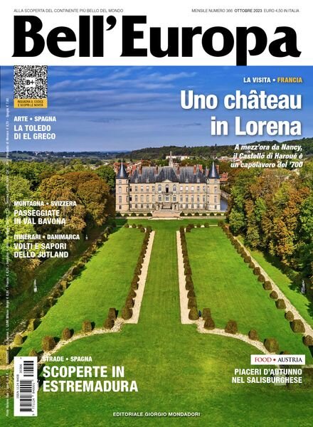 Bell’Europa – Ottobre 2023 Cover