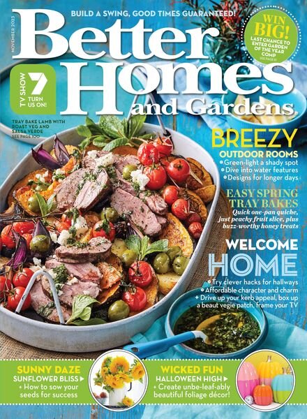 Better Homes and Gardens Australia – November 2023 Cover