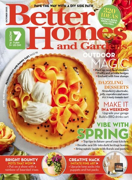 Better Homes and Gardens Australia – October 2023 Cover