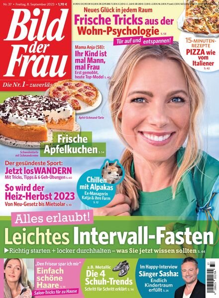 Bild der Frau – 8 September 2023 Cover