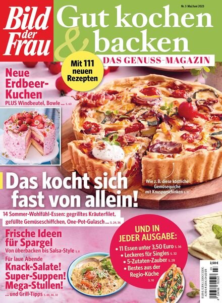 Bild der Frau Gut Kochen & Backen – Mai-Juni 2023 Cover