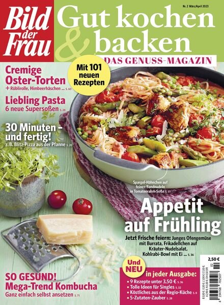 Bild der Frau Gut Kochen & Backen – Marz-April 2023 Cover