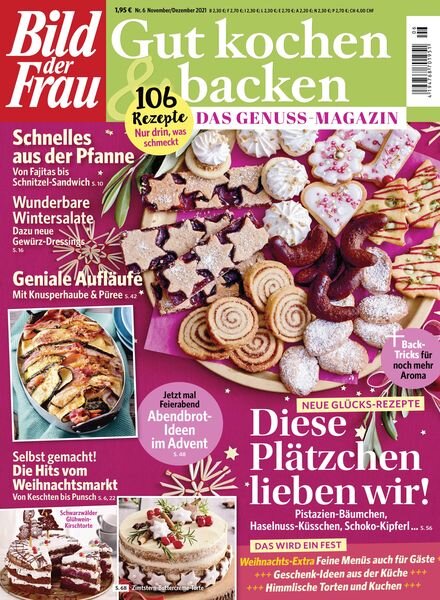 Bild der Frau Gut Kochen & Backen – November-Dezember 2021 Cover