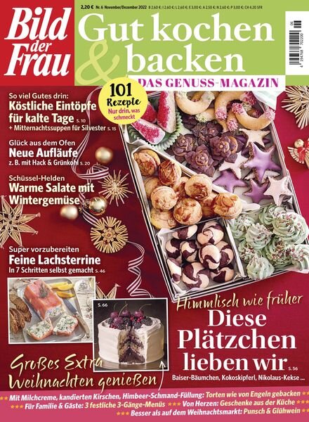Bild der Frau Gut Kochen & Backen – November-Dezember 2022 Cover