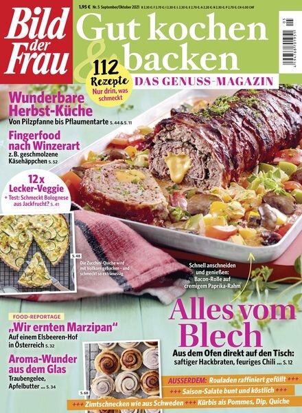 Bild der Frau Gut Kochen & Backen – September-Oktober 2021 Cover