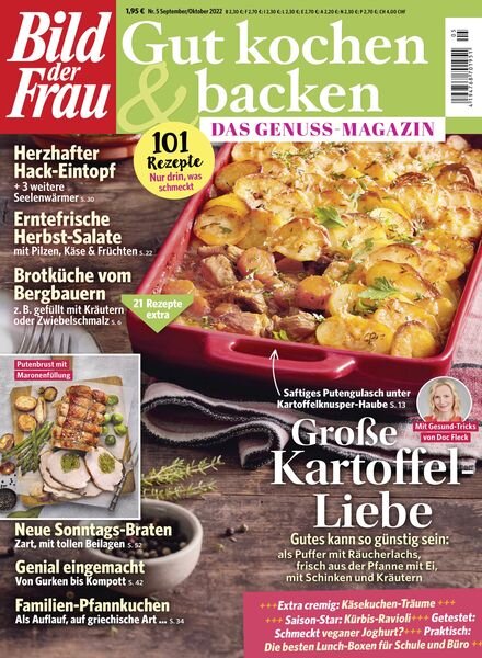 Bild der Frau Gut Kochen & Backen – September-Oktober 2022 Cover