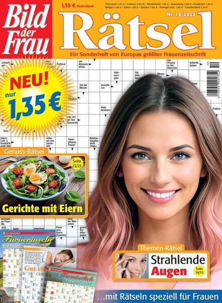 Bild der Frau Ratsel – Oktober 2023 Cover