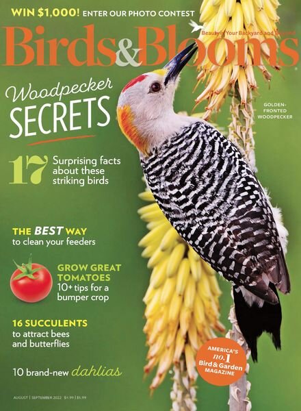 Birds & Blooms – August-September 2022 Cover