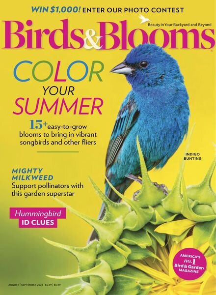 Birds & Blooms – August-September 2023 Cover