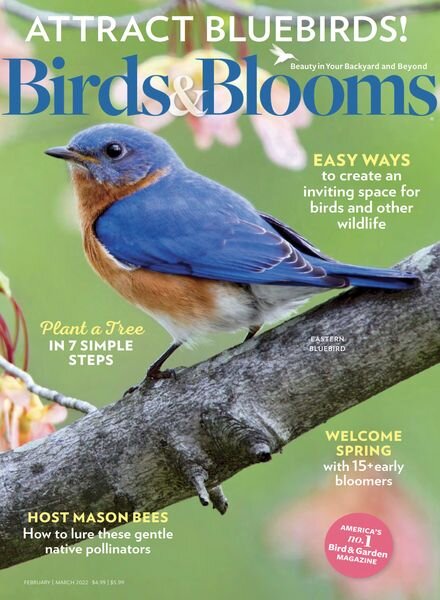 Birds & Blooms – February-March 2022 Cover