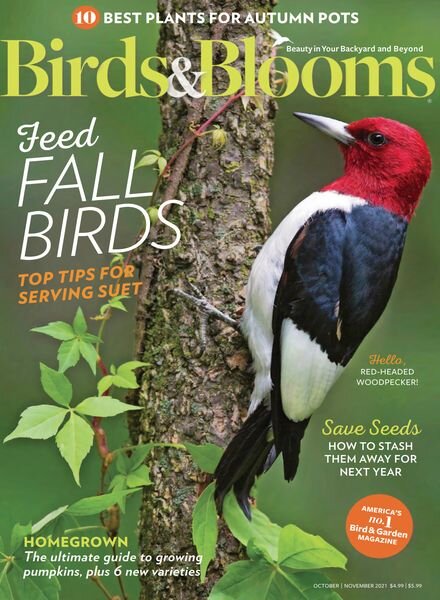 Birds & Blooms – October-November 2021 Cover