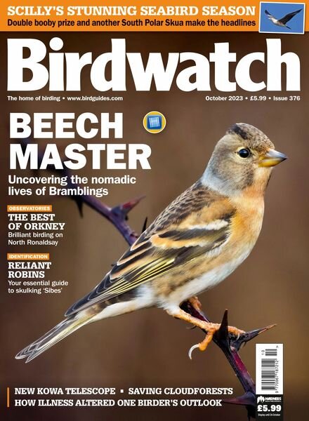 Birdwatch UK – October 2023 Cover
