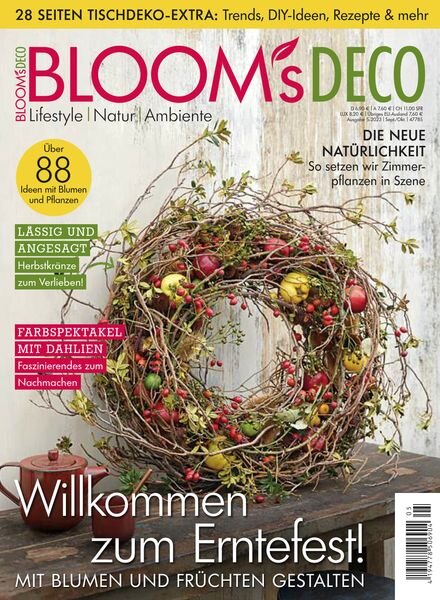Bloom’s Deco – September-Oktober 2023 Cover
