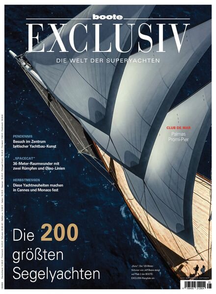 Boote Exclusiv – September-Oktober 2023 Cover